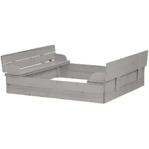 roba Sandkasten mit Deckel aufklappbar zu 2 Bänken, HxBxT: 21,5 cm