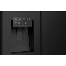 Hisense RS818N4TFC Side-by-Side (632 l, 1795 mm hoch, Schwarz)
