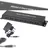 Renkforce RF-3955359 USB-Hub 7 Port USB 3.0 5 GBit/s zur Wandmontage, Metallgehäuse Schwarz RF-3955359