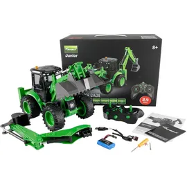 AMEWI RC-Baumaschine Baggerlader G1401E 1:14 RTR grün