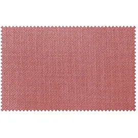 Max Schelling Eckcouch Mikrofaser 2-Sitzer Rosa