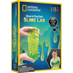 NATIONAL GEOGRAPHIC Lernspielzeug RTNGSLIME, Glühschleim-Set Glow-In-The-Dark-Slime-Lab bunt