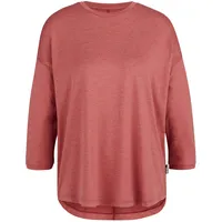 Jack Wolfskin Travel 3/4-arm T-shirt - Mineral Red Heather