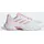 Damen Courtjam Control 3 Tennis Shoes Cloud White/Silver Metallic/Lucid Pink 41 1/3 EU