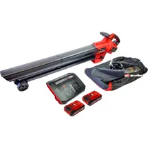 Einhell GE-CL 36 Li E Akku Laubbläser und -sauger 36 V ( 2x 18 V ) Power X-Change Brushless + 2x Akku 4,0 Ah + Ladegerät