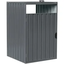 Axi Mülltonnenbox Owen 80 x 122 x 80 cm grau