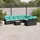 vidaXL Garten-Lounge-Set 10-tlg. schwarz