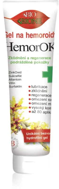 Bione Cosmetics HemorOK Gel für Hämorrhoiden 100 ml
