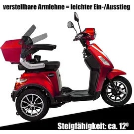 Rolektro E-Trike 25 V.3 Rot