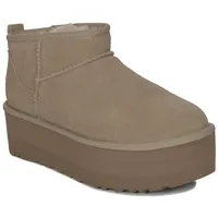 UGG Schuhe Classic Ultra Mini Platform, 1135092SAN - Braun - 38