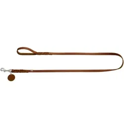 Hunter Führleine Solid Education cognac 1,6 cm, 2 m