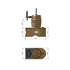 ich-zapfe Soudek 1/8 PS 1-leitig 20 Liter/h