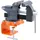 Vevor Schraubstock Gusseisen 114,3 mm orange