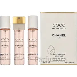 Chanel Coco Mademoiselle Eau de Toilette Nachfüllung 3 x 20 ml
