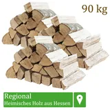 (0,97€/1kg) Brennholz Kaminholz Holz 90 kg Ofen Kamin Kaminofen Grill Buche 33cm