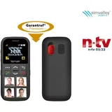 Simvalley Senioren-Handy, Garantruf Premium, 4 Kurzwahl-Foto-Tasten