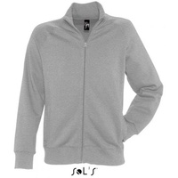 Sol's SOLs Mens Zipped Jacket Sundae | deep grey