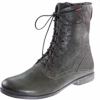 THINK! Stiefelette Stiefelette Leder - Grün - 38