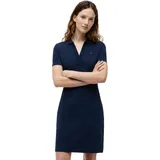 Tommy Hilfiger Polokleid Unifarben Blau L