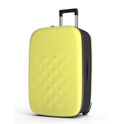 Rollink Flex Vega II 26" Medium Check-In Suitcase Yellow Iris