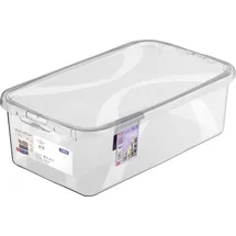 Rotho Aufbewahrungsbox Lona inkl. Deckel 5 L transparent Aufbewahrungsbox