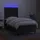 vidaXL Boxspringbett 100 x 200 cm Schwarz
