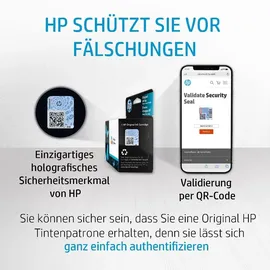 HP 21 schwarz + 22 CMY SD367AE