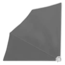 vidaXL Faltbarer Balkonfächer 140 x 140 cm grau
