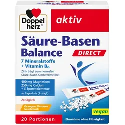 DOPPELHERZ Säure-Basen Balance DIRECT Pellets 20 St