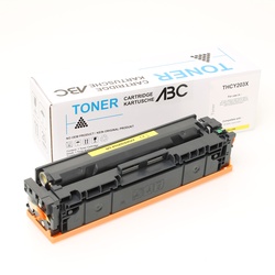 Kompatibler Toner Gelb für HP Laserjet Pro M254 M254dw M254nw MFP M280 M280nw M281 M281fdn M281fdw 203A 203X CF542A CF542X von ABC
