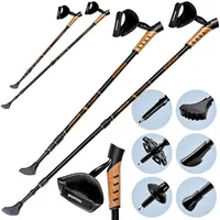 Sportana Nordic Walking Stöcke 2er-Set Orange