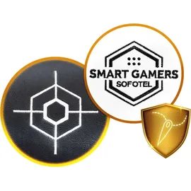 Sofotel Miss Fortune Gaming-Stuhl Schwarz/Rot/Weiß
