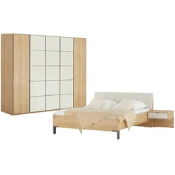Primo Komplett-Schlafzimmer  Nefi ¦ holzfarben