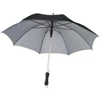 MacMa Automatik-Regenschirm / extrem leicht / mit UV Schutz / Farbe: schwarz - Klein