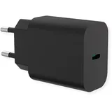 Value USB Charger mit Euro-Stecker, 1 Port Typ-C (PD), 25W