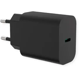 Value USB Charger mit Euro-Stecker, 1 Port Typ-C (PD), 25W