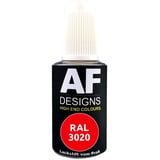 Alex Flittner Designs Lackstift RAL 3020 VERKEHRSROT seidenmatt 20ml Reparaturstift Acryl Retuschierlack Reparaturlack Holz Metall Möbel Bad