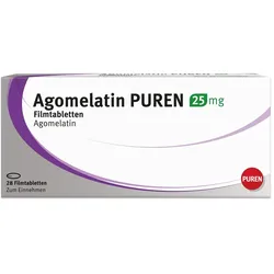 Agomelatin Puren 25 mg Filmtabletten 28 St