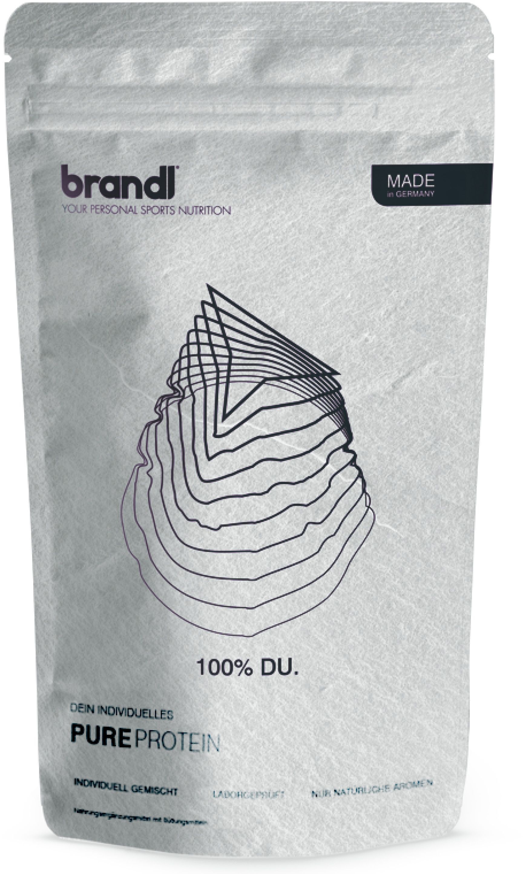 brandl® Proteinpulver aus Whey und 4 pflanzlichen Eiweiß-Quellen Pulver 1000 g