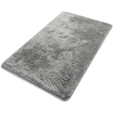 Badteppich grau rechteckig