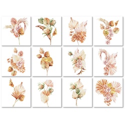 K&L Wall Art Fliesenaufkleber »Herbststrauß«, selbstklebend