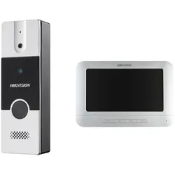 Hikvision DS-KIS202T, 17,8 cm (7"), LCD/TFT, 800 x 480 Pixel, 1920 x 1080 Pixel,
