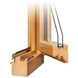 Holzfenster, Classic IV 68, Kiefer Hell 325, 510 x 510 cm, einteilig, festverglast, individuell konfigurieren