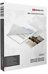 Monolith Laminierfolien DIN A5 Glasklar 80 Mikron (2 x 80) Transparent 100 Hüllen