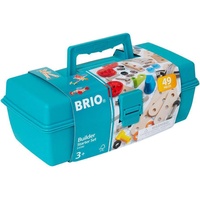 BRIO Builder 34586 - Box 49 TLG. - Das kreative Konstruktionsspielzeug aus Schweden - Einsteiger-Set im praktischen Werkzeugkoffer - Für Kinder ab 3 Jahren