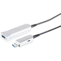 S-IMPULS Optische USB-A Verlängerung 3.0 5Gbps 10m