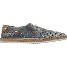 Rieker Slipper Herren Blau 41