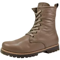 Andrea Conti Damen Stiefelette Schnürboot Leder Profilsohle 0342847, Größe:40 EU, Farbe:Braun