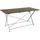 Mojawo Gartentisch 120 x 70 x 74 cm Akazie/Schwarz