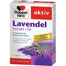 Doppelherz Aktiv Lavendel Extrakt + Öl Tabletten 30 St.